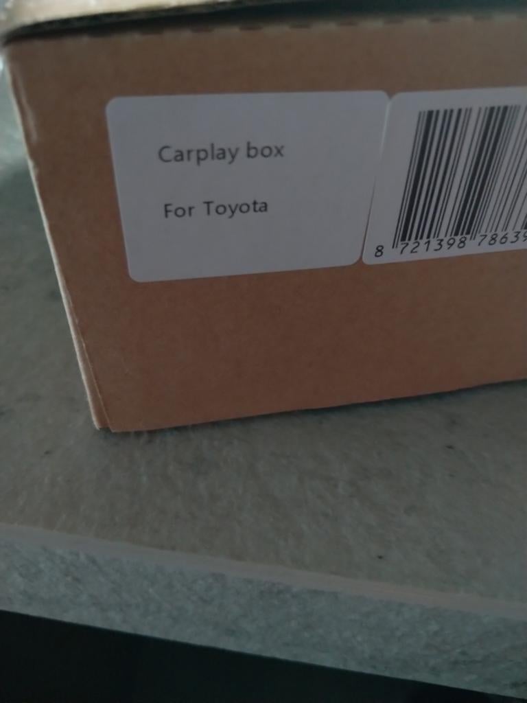 CarPlay box Toyota, Auto diversen, Auto-accessoires, Ophalen of Verzenden, Zo goed als nieuw