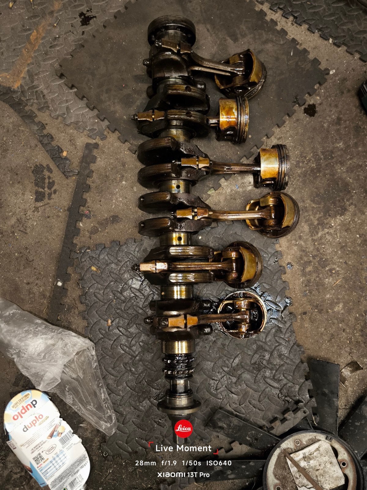 krukas bmw m52b28 met zuigers, Auto-onderdelen, Ophalen, BMW
