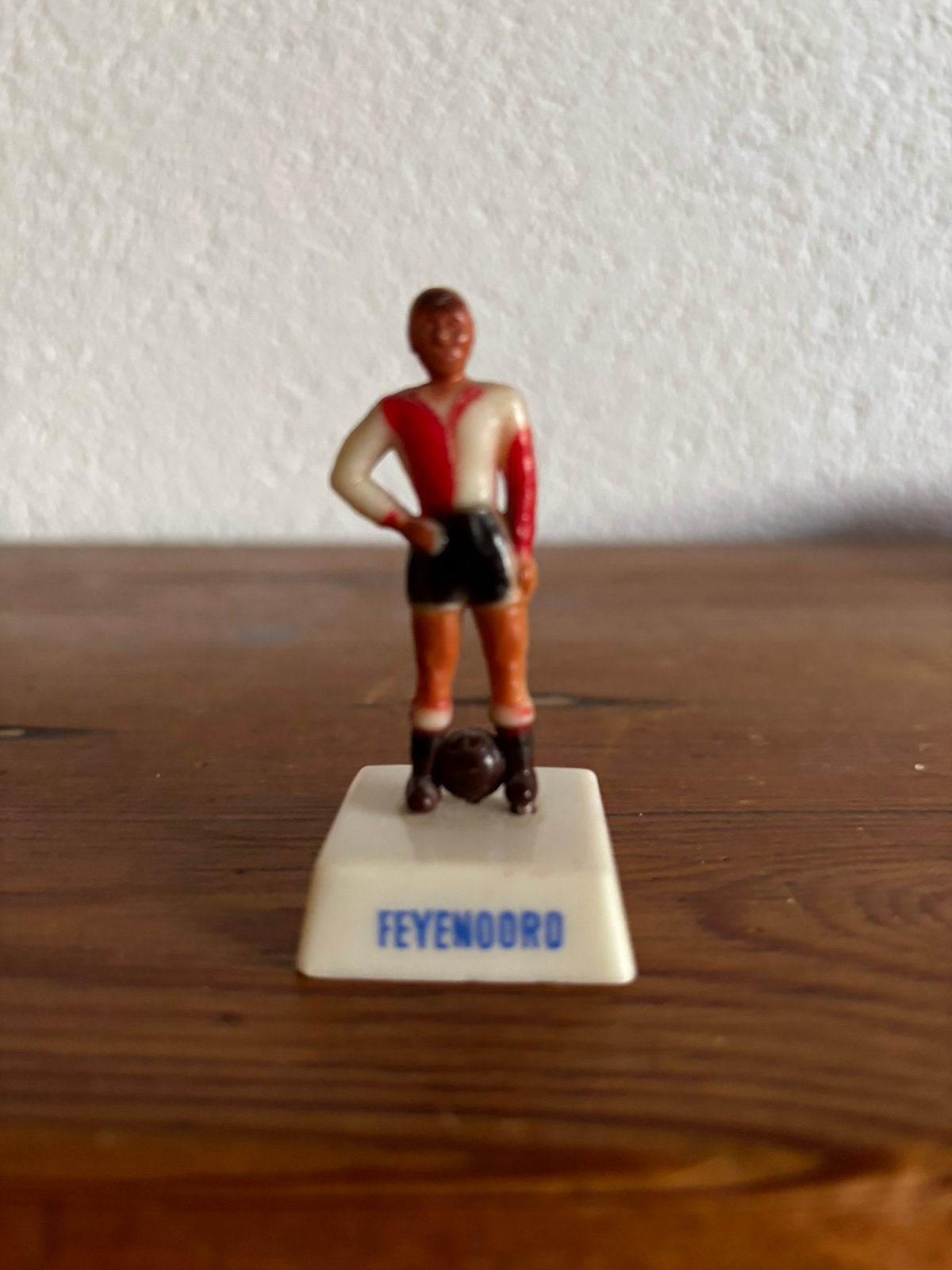 Feyenoord Rotterdam COCA COLA poppetje 1954 prima staat, Ophalen of Verzenden, Gebruikt, Feyenoord, Beeldje of Poppetje