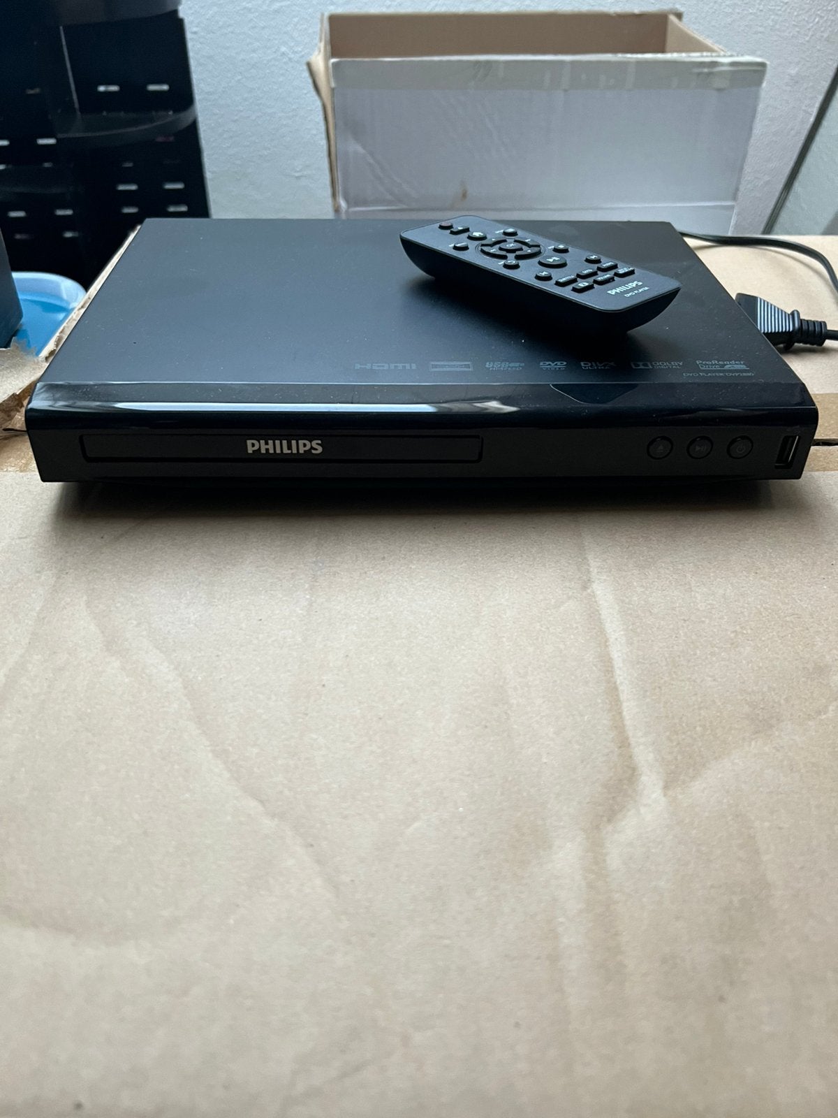 Philips DVD speler DVP2880/12, Ophalen, Zo goed als nieuw, Dvd-speler, Philips