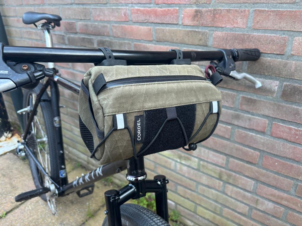 Cordel stuurtas bikepacking, Fietsen en Brommers, Fietsaccessoires | Fietstassen, Ophalen of Verzenden, Gebruikt