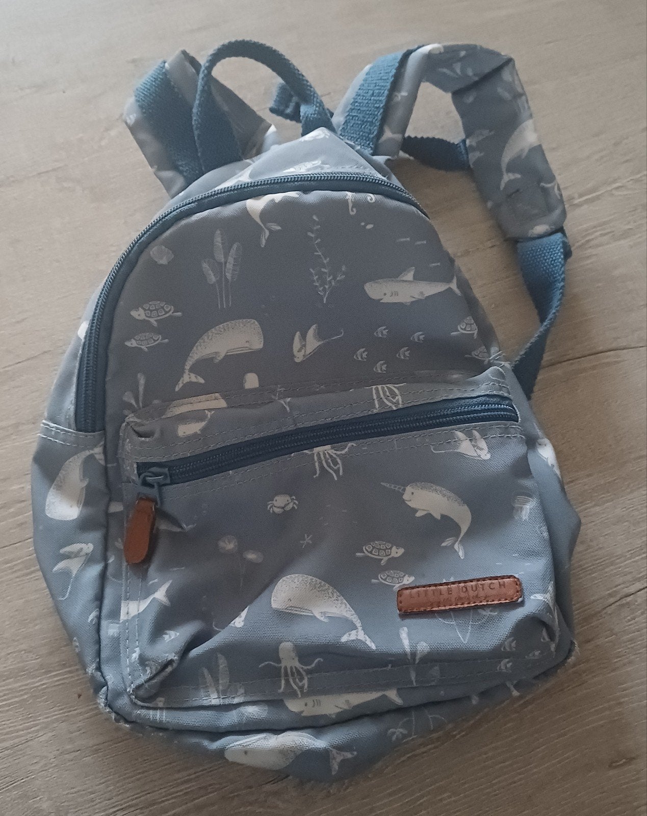 Little Dutch rugzak walvissen - Gebruikt, Overige merken, Gebruikt, Minder dan 30 cm, Ophalen of Verzenden