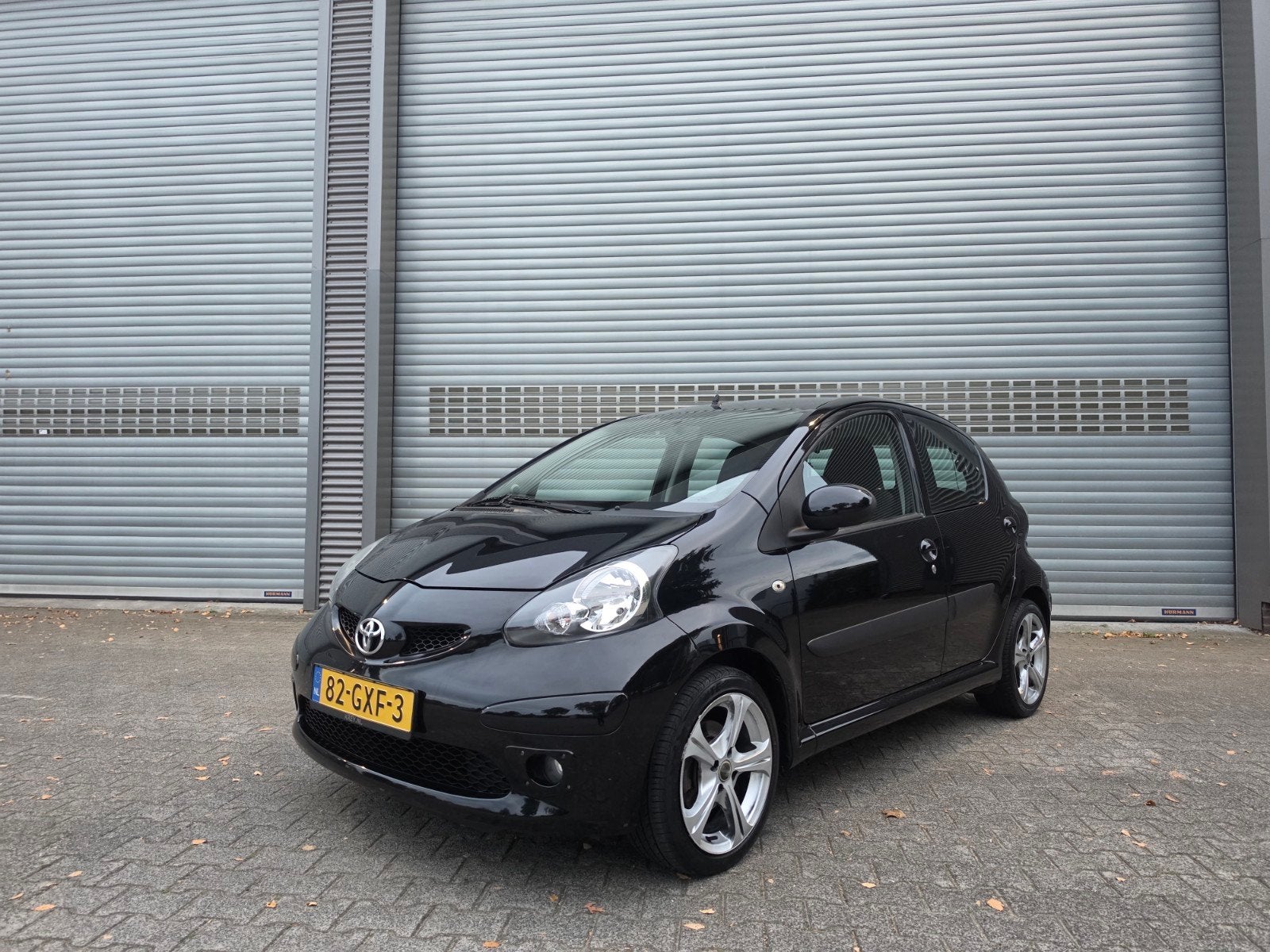 Toyota Aygo 1.0 12V Vvt-i 5DRS 2008 Zwart Nieuwe APK, Auto's, Voorwielaandrijving, 4 stoelen, Bedrijf, Handgeschakeld