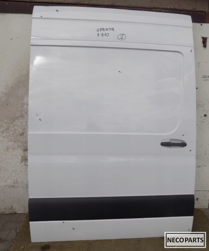 MERCEDES SPRINTER A910 W910 PORTIER DEUR SCHUIFDEUR ORIGNEEL, Gebruikt, Ophalen of Verzenden, Achter, -