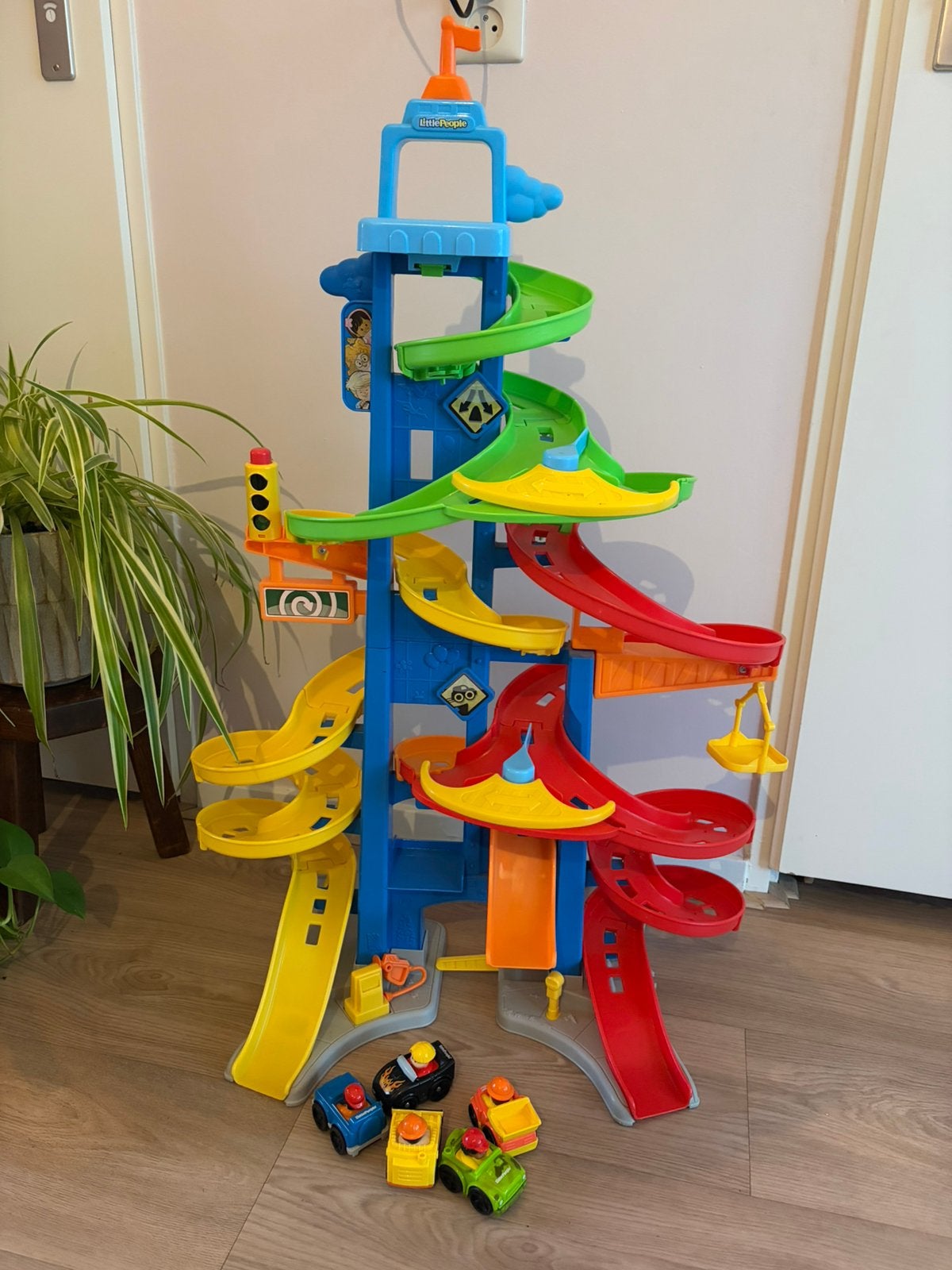 Fisher-Price Little people Racebaan, Handmatig, Ophalen, Overige merken, Racebaan