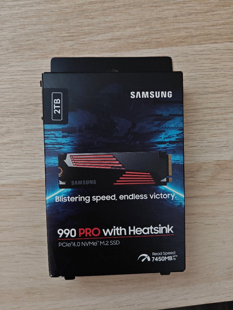 Samsung 990 PRO Heatsink 2TB | Geschikt voor PS5 & PC, Computers en Software, Harde schijven, Zo goed als nieuw, Console, Intern