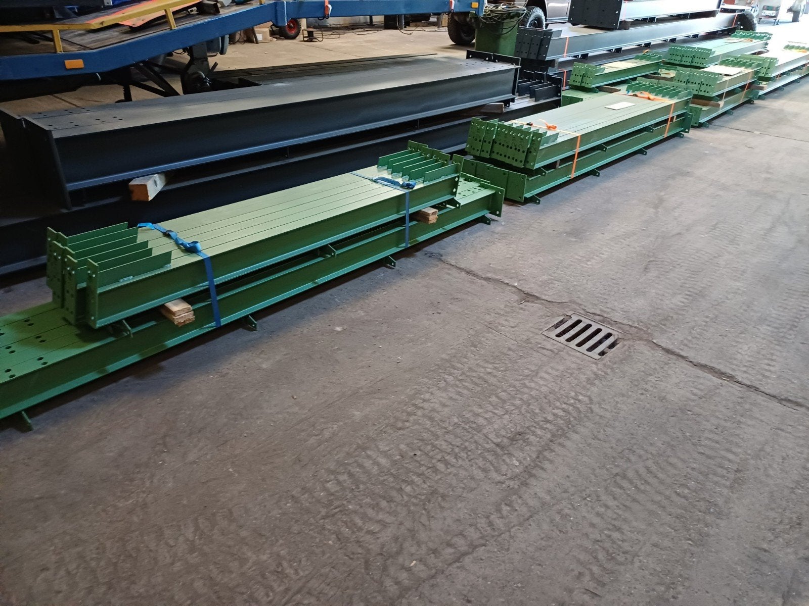 Spanten Stal Schuur Schuilhok 4m br., Ophalen, Nieuw