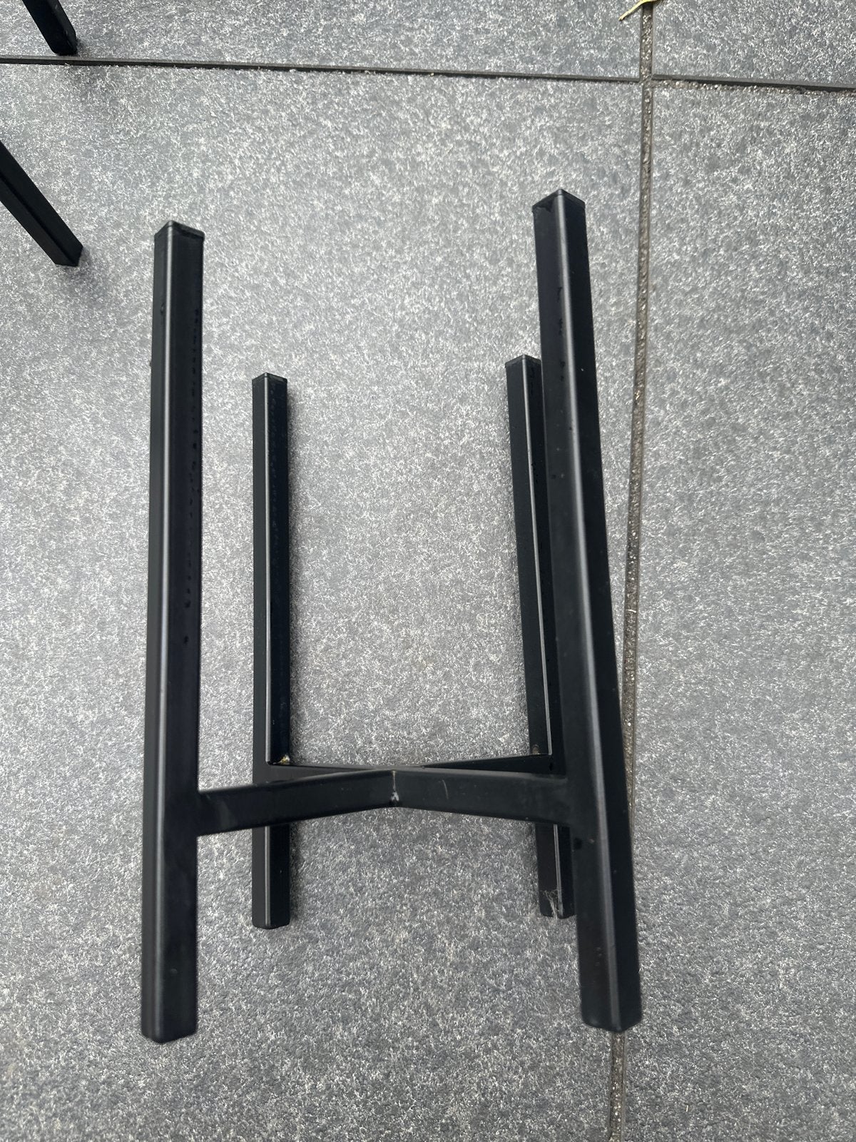 Set van 4 plantenbak houders: 2 hoge, 2 kleine, Ophalen, Gebruikt, Minder dan 60 cm, Binnen