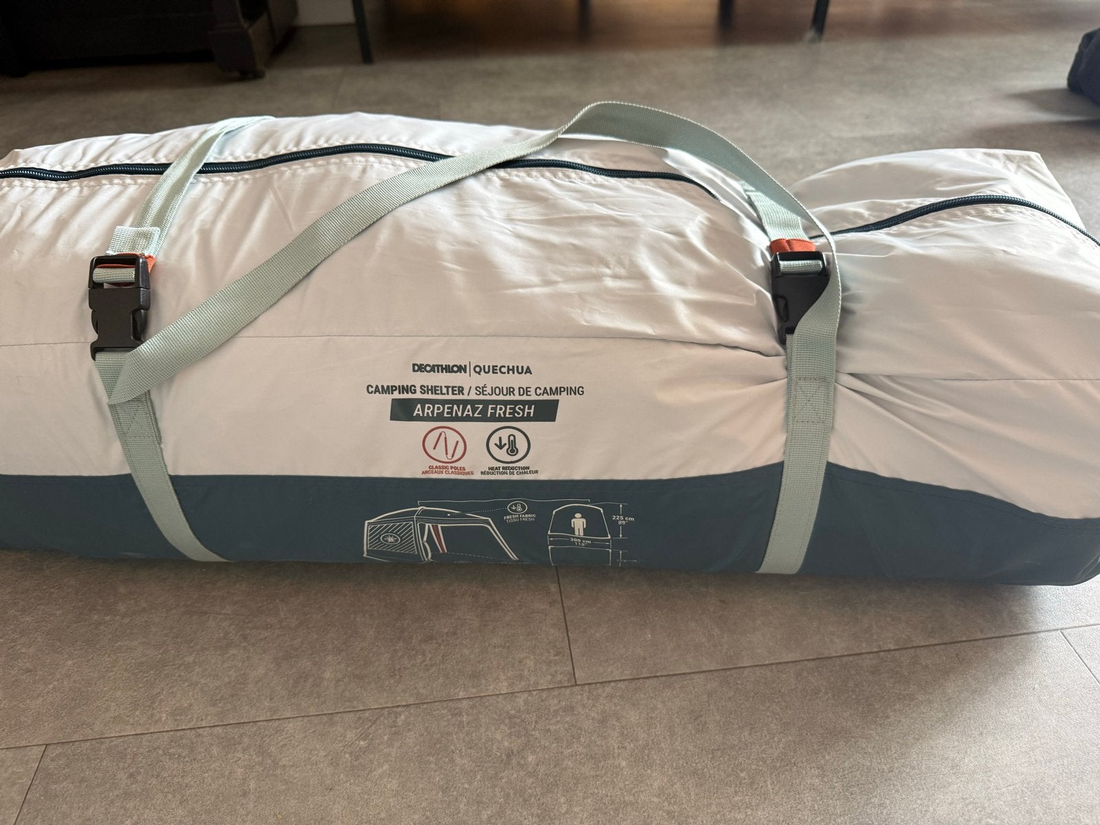 Decathlon Quechua Arpenaz Fresh Camping Shelter, Ophalen, Zo goed als nieuw, Tot en met 4