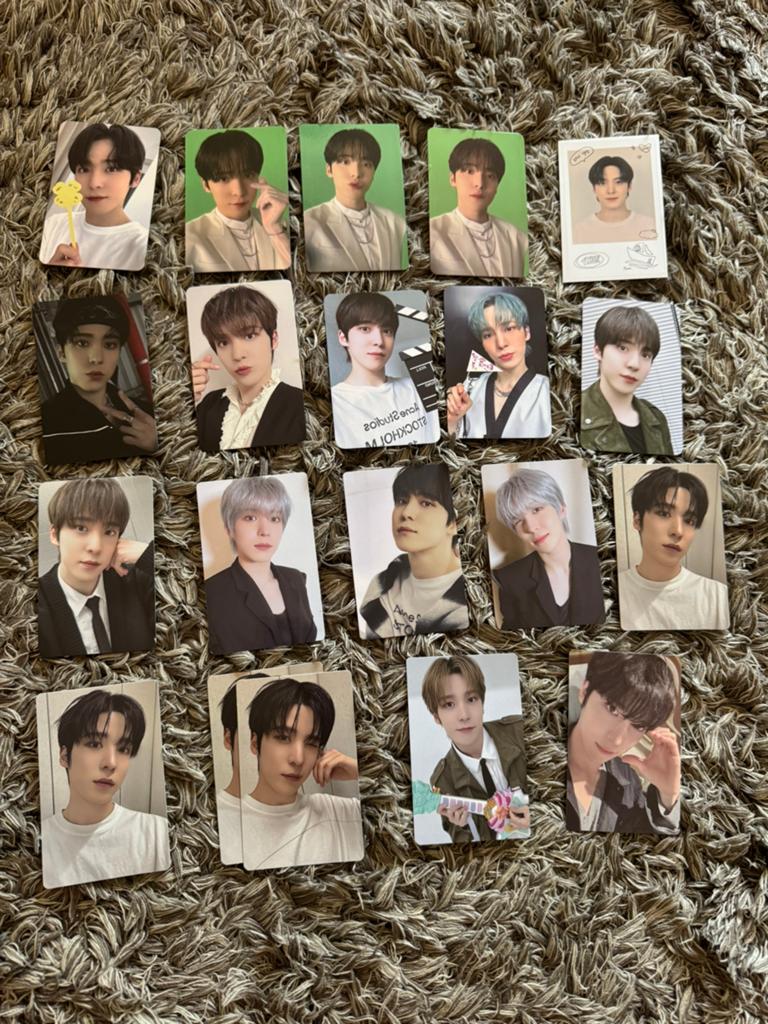 ateez yunho, Verzamelen, Ophalen of Verzenden, Zo goed als nieuw, Foto of Kaart