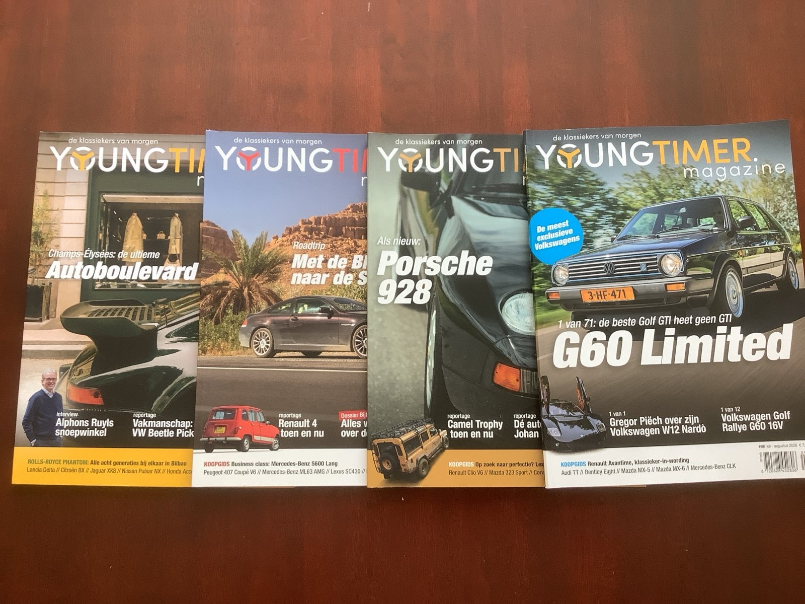Youngtimer Magazine - 4 nummers, Boeken, Ophalen of Verzenden, Gelezen, Volkswagen