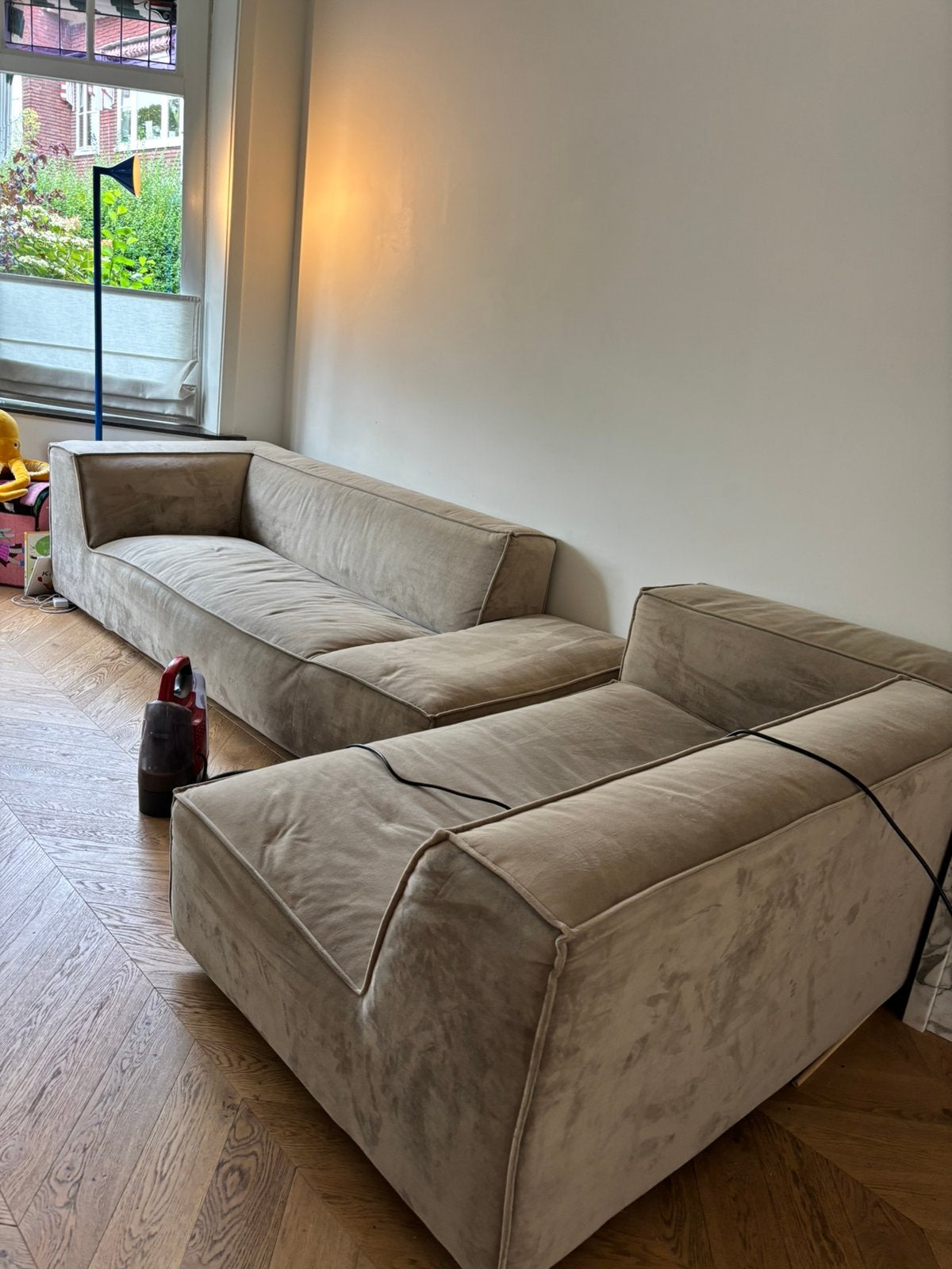 Gratis fest amsterdam bank, Huis en Inrichting, Ophalen, Zo goed als nieuw, Vierpersoons of meer