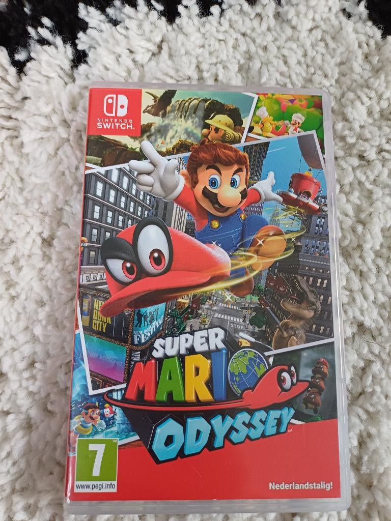 Super Mario odyssey voor de nintendo switch, Spelcomputers en Games, Games | Nintendo Switch, Avontuur en Actie, 2 spelers, Eén computer