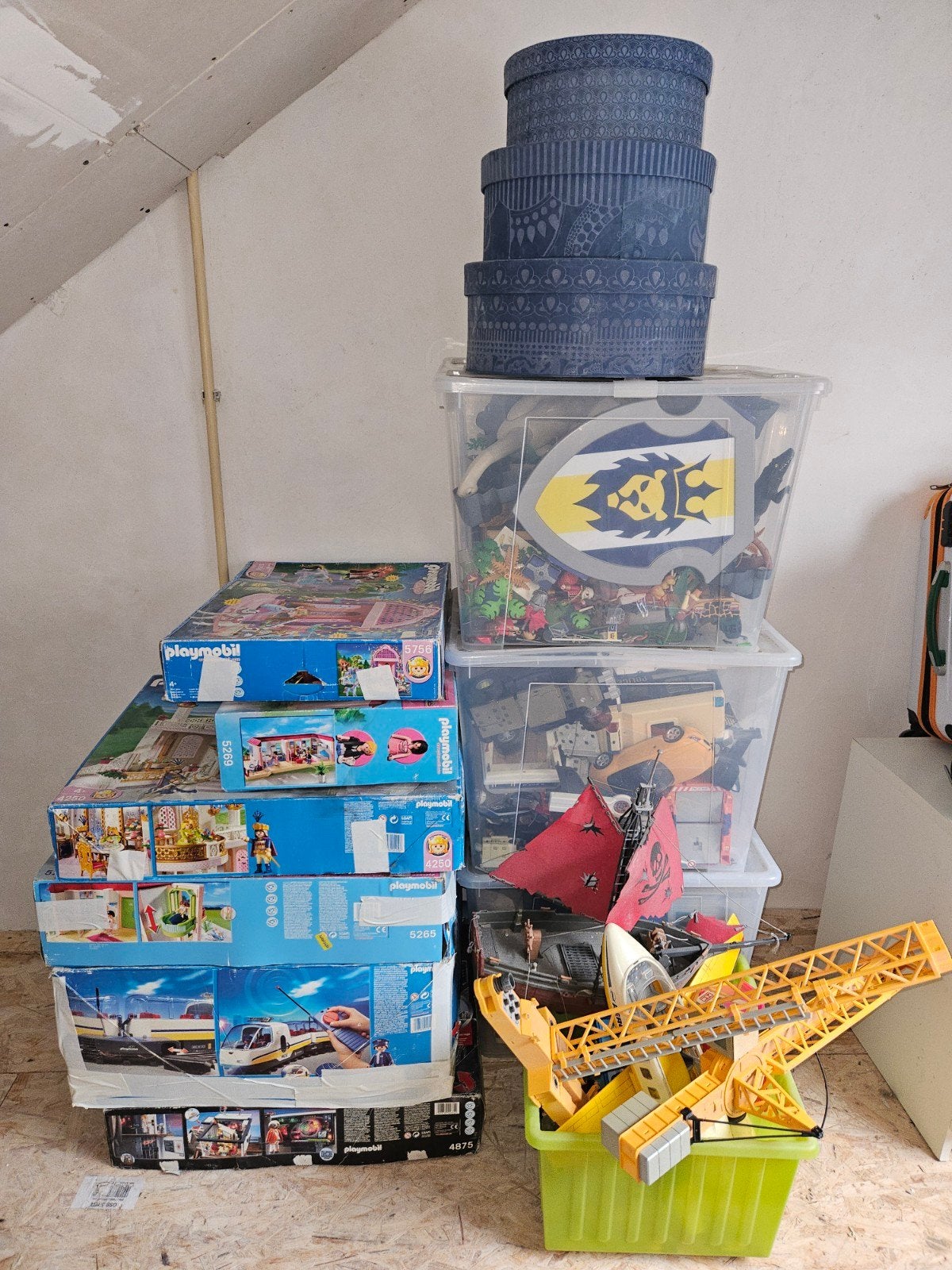 Grote partij Playmobil verzameling te koop. Alles in één koo, Ophalen, Gebruikt, Complete set, Overige typen