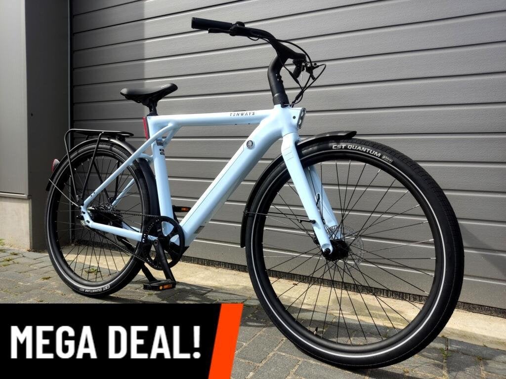Koop tip:De betrouwbare Vanmoof! De Tenways 009 Urban E-bike, Fietsen en Brommers, Elektrische fietsen, Overige merken, Nieuw