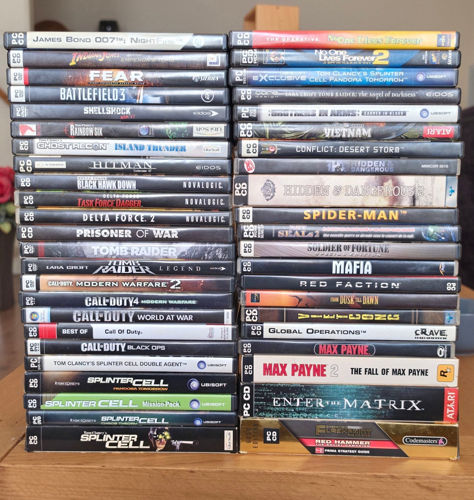 Grote partij retro PC games (45 stuks) - o.a. Call of Duty., Spelcomputers en Games, Games | Pc, Ophalen