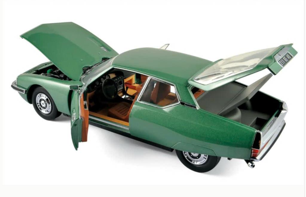 CITROEN SM Groen metallic 1971 schaal 1/18 NOREV ref. 181567, Verzenden, Nieuw, Auto, Norev