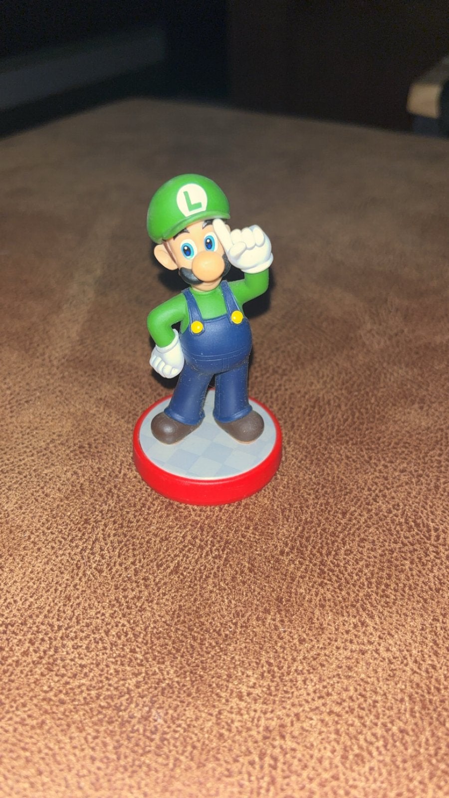 Nintendo Luigi Amiibo Figuur - Super Mario Bros, Ophalen of Verzenden, Zo goed als nieuw, Jongen of Meisje