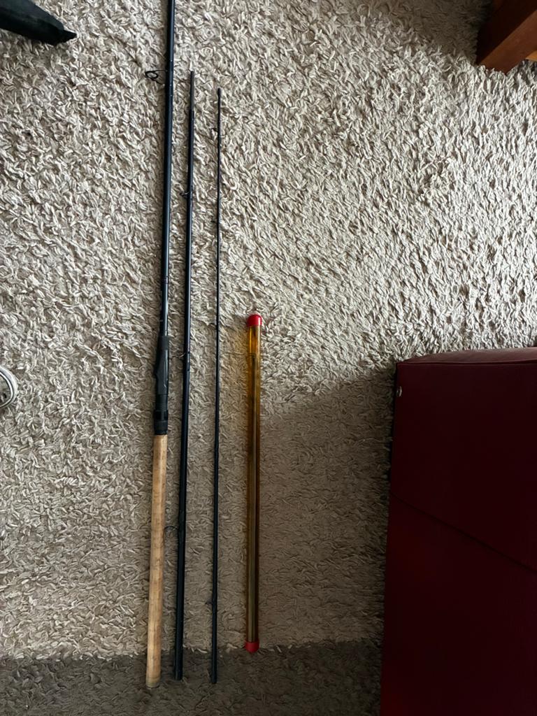 Ultimate Energie Feeder 420 hengel met extra toppen, Ophalen, Zo goed als nieuw, Complete hengel