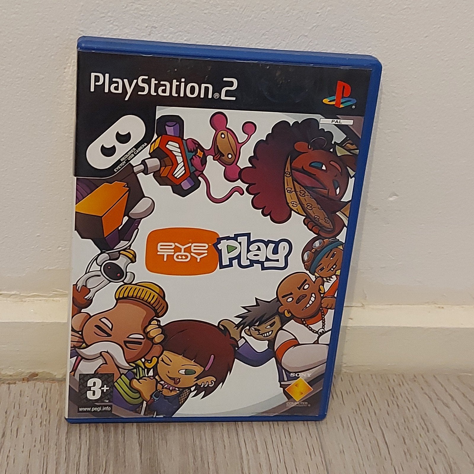 EyeToy Play PS2 CIB - Compleet met handleiding, Gebruikt, Overige genres, Eén computer, Ophalen of Verzenden