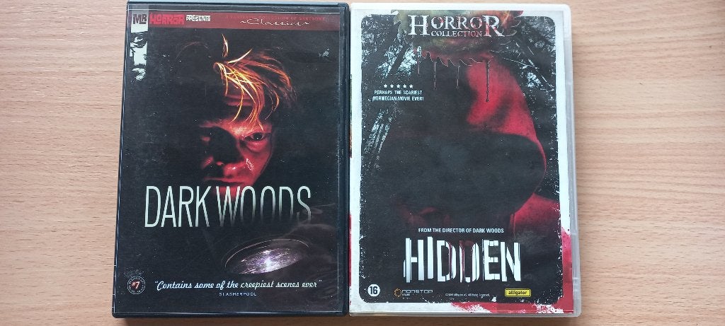 Hidden + Dark woods - Pal Oie, Kristoffer Joner 1 koop, Vanaf 16 jaar, Verzenden, Zo goed als nieuw, Overige genres