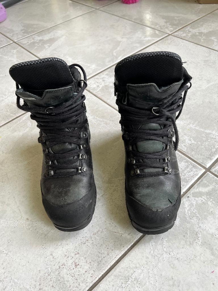 Gedragen paar Meindl 3777-01 legerschoenen maat 37,5, Verzenden, Gebruikt, Schoenen