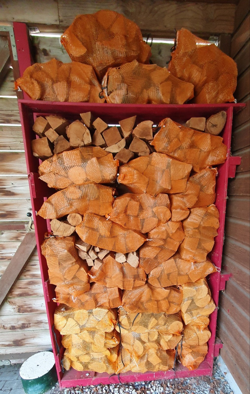 Openhaard hout, 6 m³ of meer, Ophalen