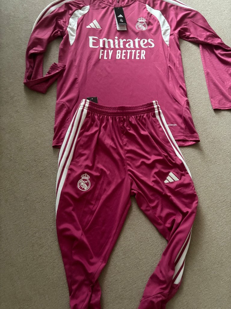 Trainingspak Real Madrid 2026/2027, Maat L, Ophalen of Verzenden, Nieuw, Trainingspak
