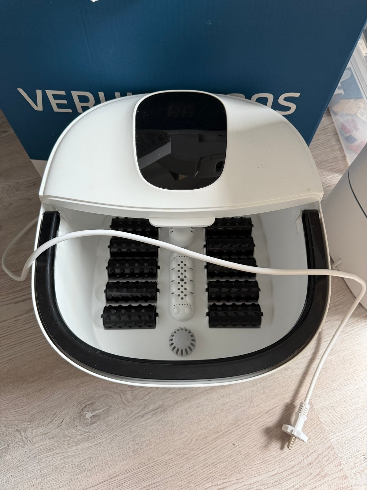 Voetenbad niceey massage XXL, Sport en Fitness, Ophalen, Zo goed als nieuw