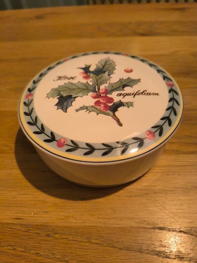 Villeroy en Boch French Garden Christmas bonbon schaal doos, Ophalen of Verzenden