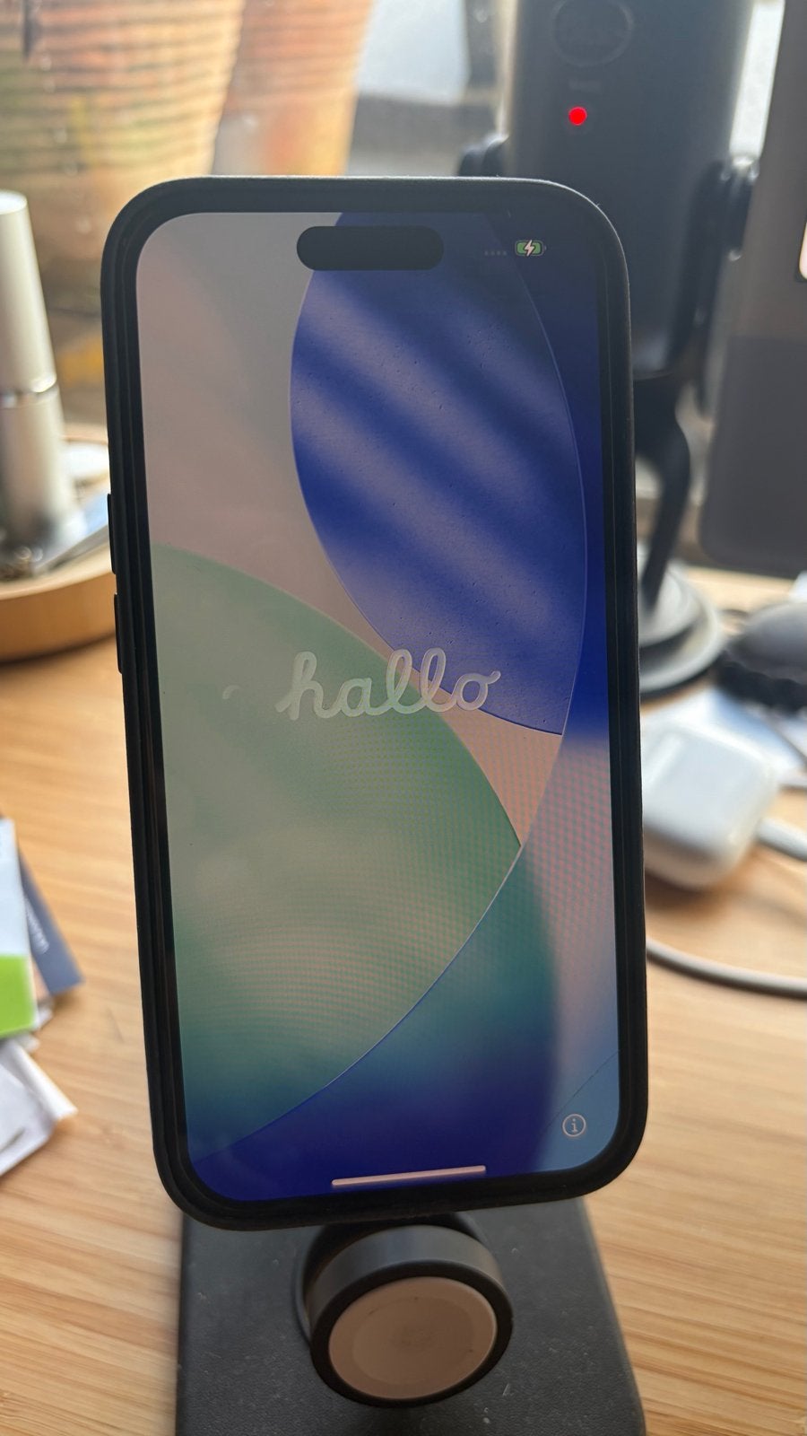 iPhone 15 128 GB - zwart, geen beschadigingen, Ophalen, IPhone 15, Zwart, Zonder simlock