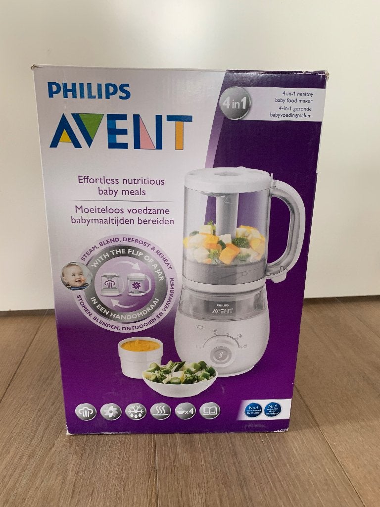 Philips Avent babyvoeding maker als Nieuw!, Stoomfunctie, Zo goed als nieuw, Babyvoedingmaker, Philips Avent