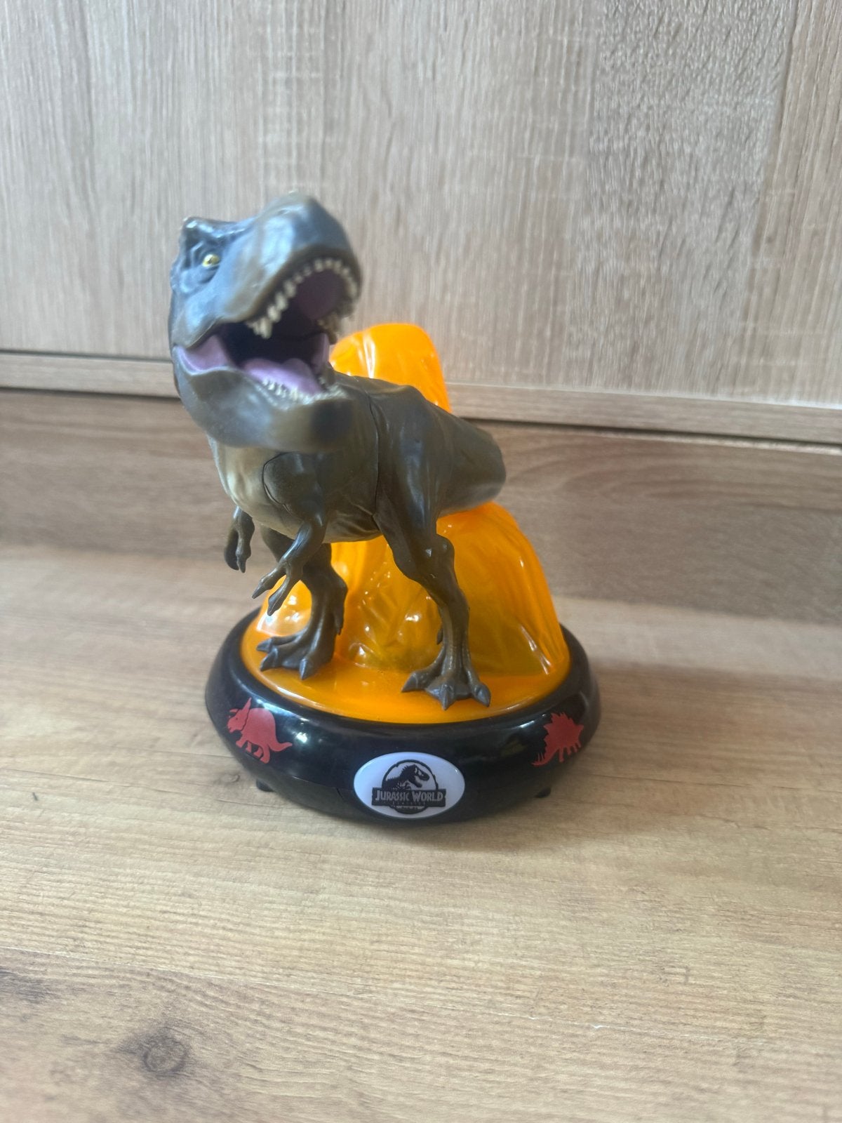 Jurassic World T-Rex Dinosaurus Lampje, Ophalen, Zo goed als nieuw