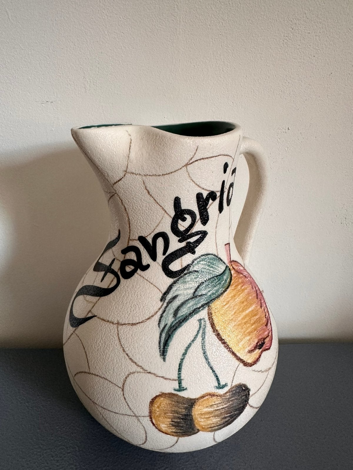 Sangria Kan Vintage Handgemaakt, Ophalen of Verzenden