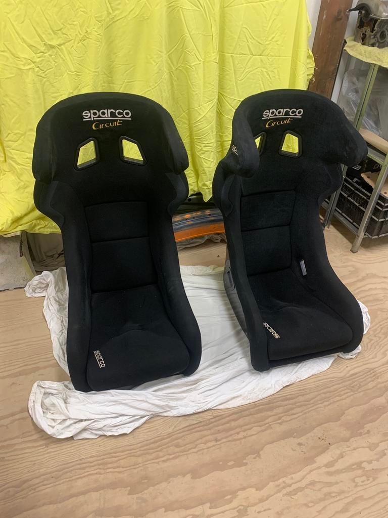 Sparco Circuit Kuipstoelen - Set van 2, Ophalen, Gebruikt, Universele onderdelen