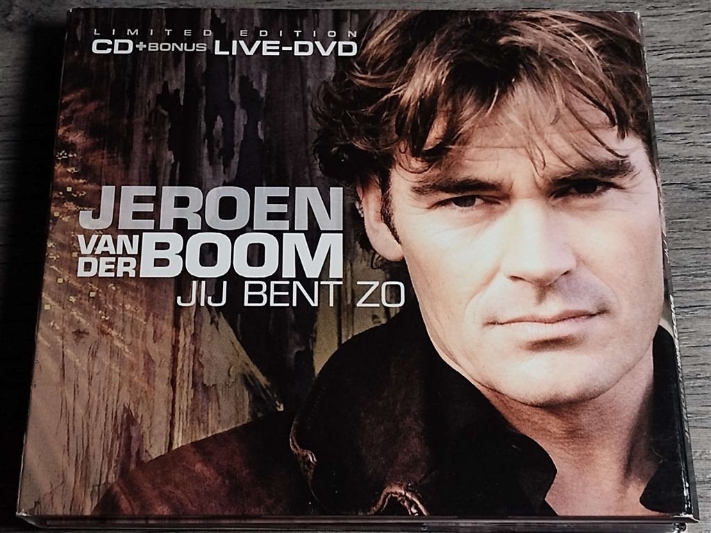 Jeroen Van Der Boom - Jij Bent Zo [CD + DVD], Ophalen of Verzenden, Zo goed als nieuw, Levenslied of Smartlap