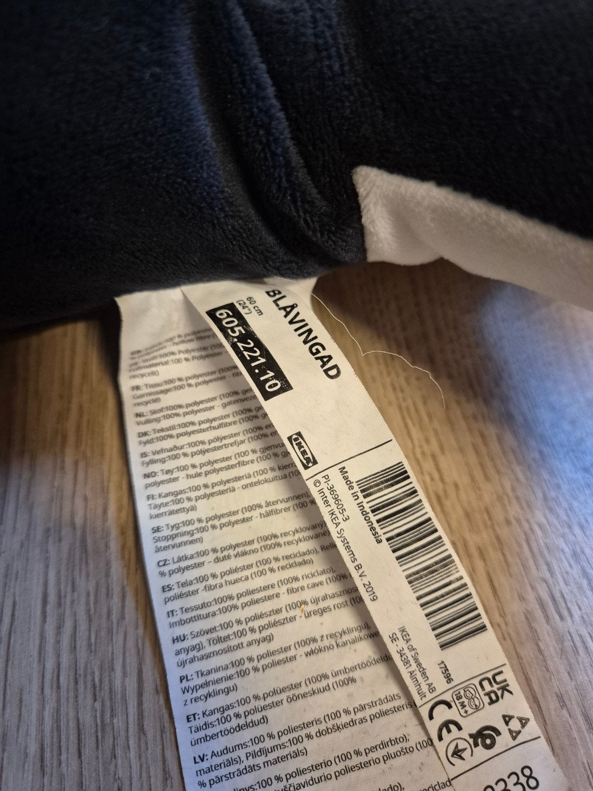 IKEA orca knuffel blavingad orka, Ophalen of Verzenden