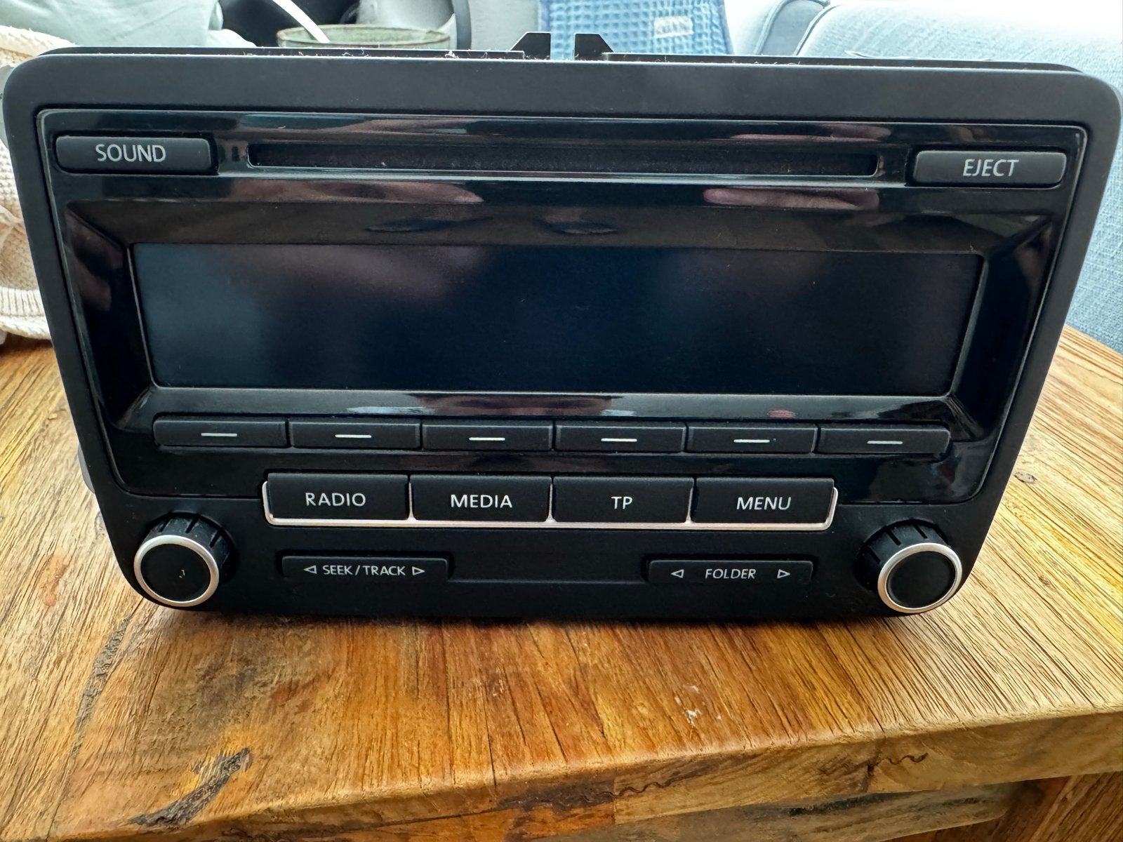 Autoradio VW Tiguan 2013 - Origineel Bosch, Auto diversen, Autoradio's, Ophalen, Gebruikt