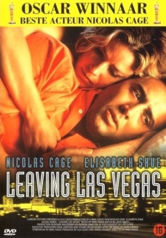 Leaving Las Vegas (1995), Vanaf 16 jaar, Ophalen of Verzenden, Zo goed als nieuw, Romantiek
