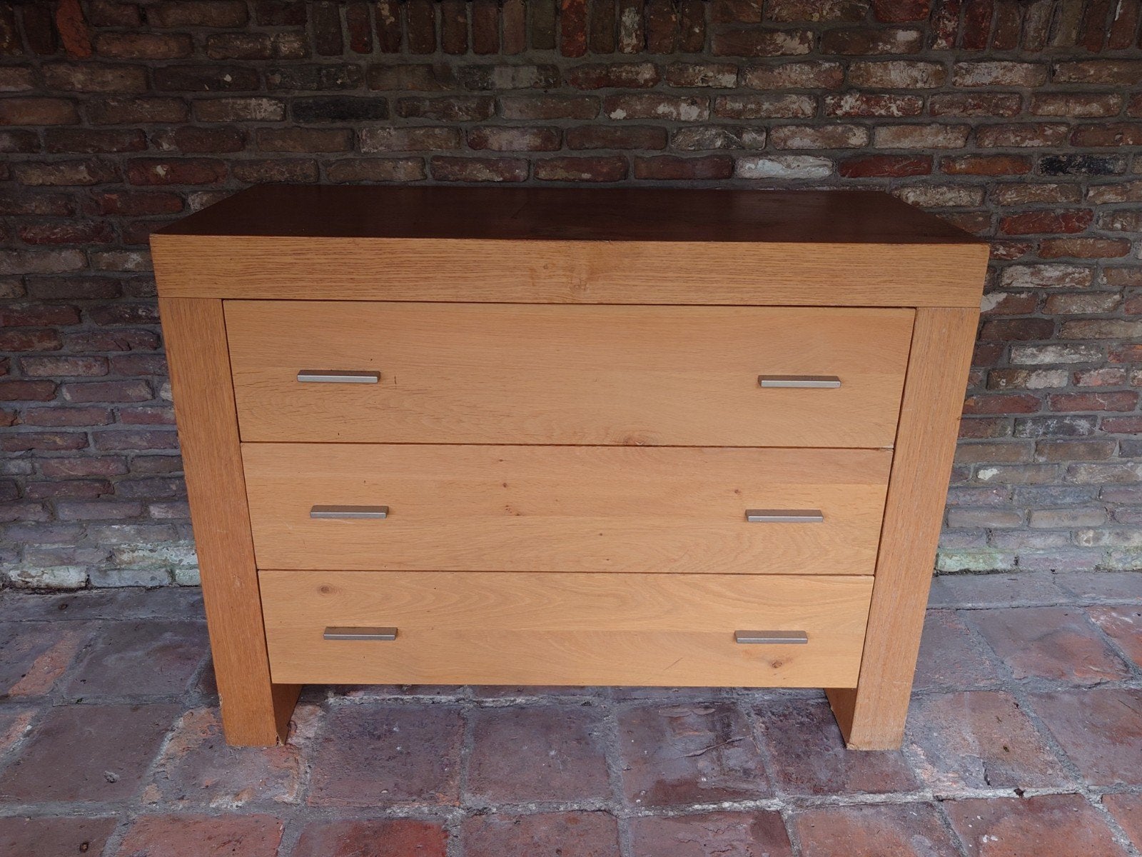 eiken laden kast, Huis en Inrichting, Ophalen, Gebruikt, 50 tot 100 cm, 3 of 4 laden