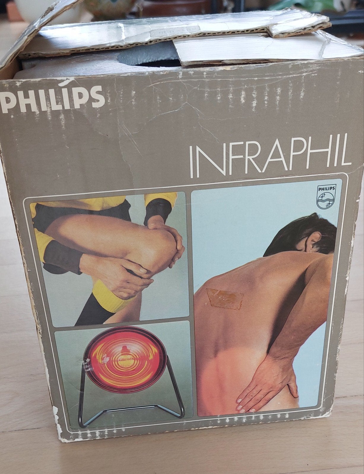Philips Infraroodlamp Vintage  -  Warmte Therapie, Ophalen of Verzenden, Gebruikt, Overige typen