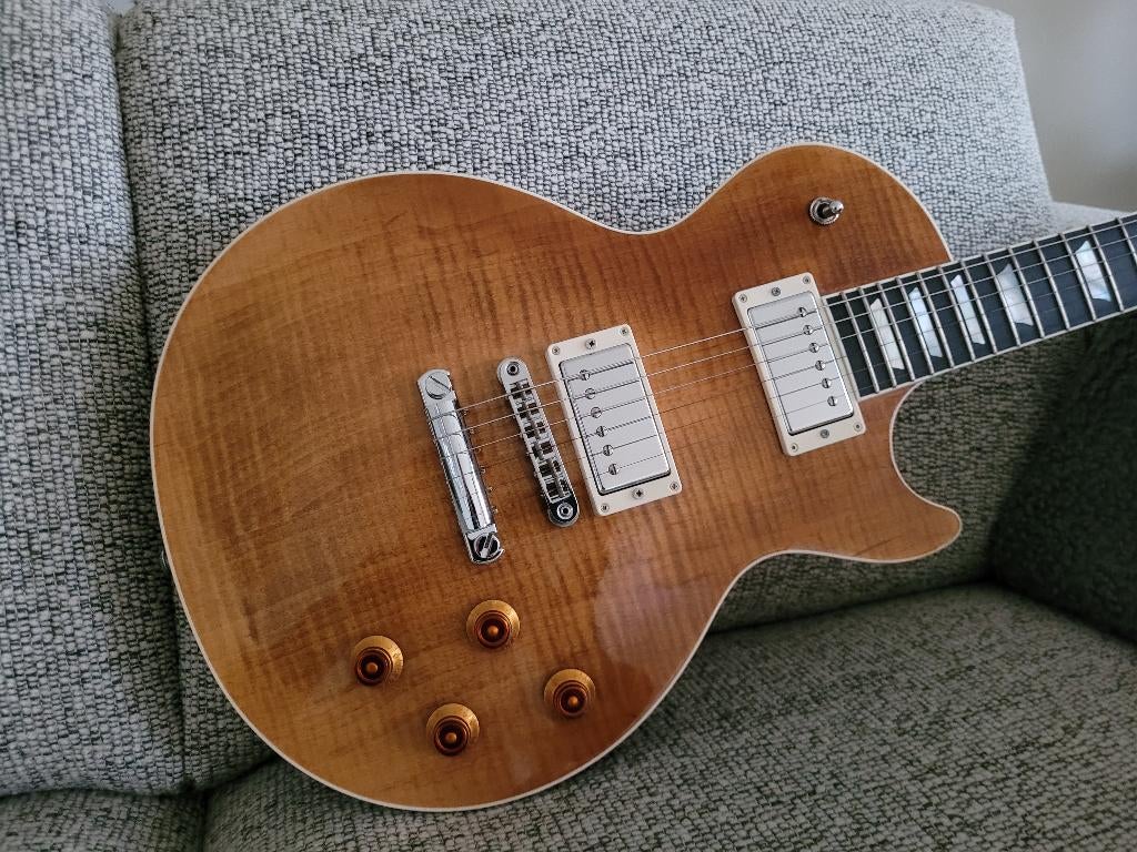 Gibson Les Paul Standard HP-II 2018 MF, Muziek en Instrumenten, Ophalen of Verzenden, Zo goed als nieuw, Solid body, Gibson