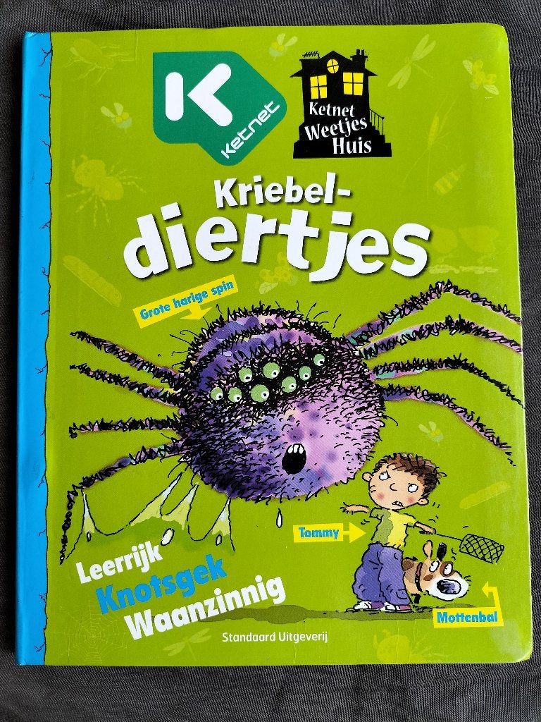 Kriebeldiertjes / Ketnet Weetjeshuis, Ophalen of Verzenden, Zo goed als nieuw, Ketnet, Fictie algemeen