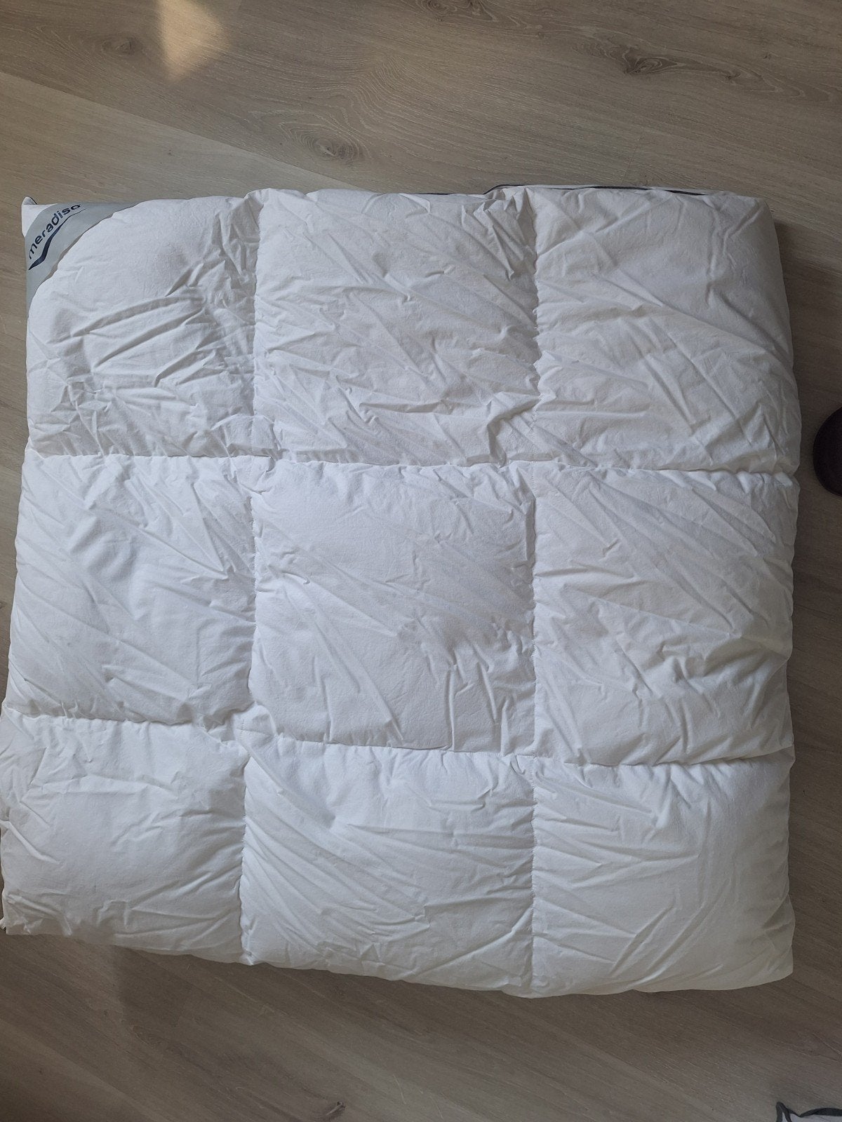 Donzen dekbed - 200 x 200 cm.., Huis en Inrichting, Wit, Tweepersoons, Dons en Veren, Ophalen of Verzenden
