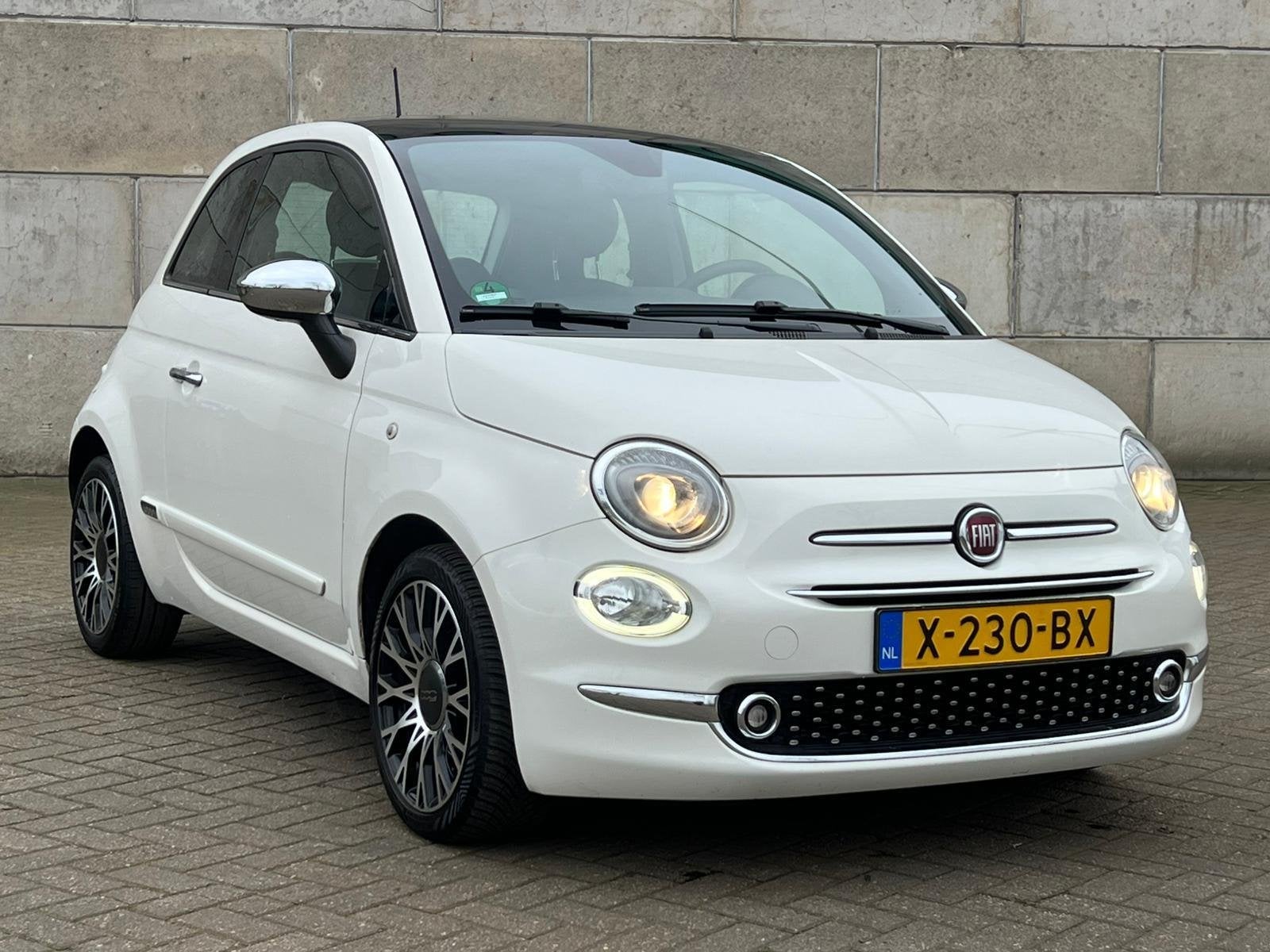 Fiat 500 1.0 Hybrid Launch Edition apple carplay/android aut, Auto's, Voorwielaandrijving, Automatische klimaatregeling, Euro 6