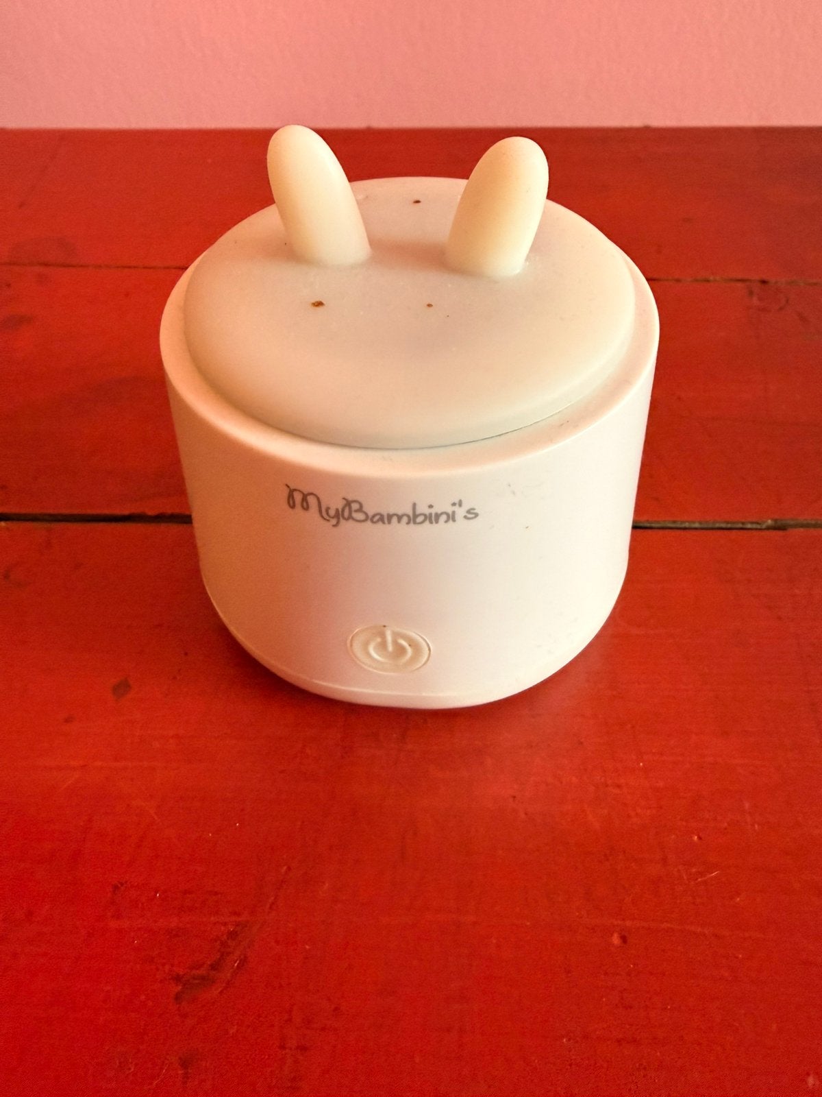 MyBambini's Flessenwarmer PRO – draagbaar, wit – voor Avent, Ophalen of Verzenden, Gebruikt, Flessen- of potjesverwarmer