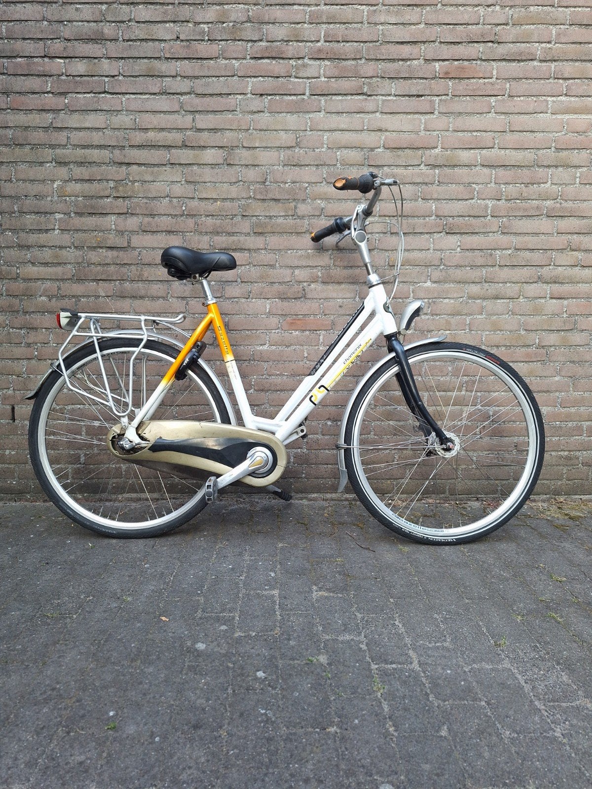 GAZELLE CHAMONIX PURE 28 INCH DAMES 3V, Fietsen en Brommers, Gebruikt, Versnellingen, Gazelle, 56 cm of meer