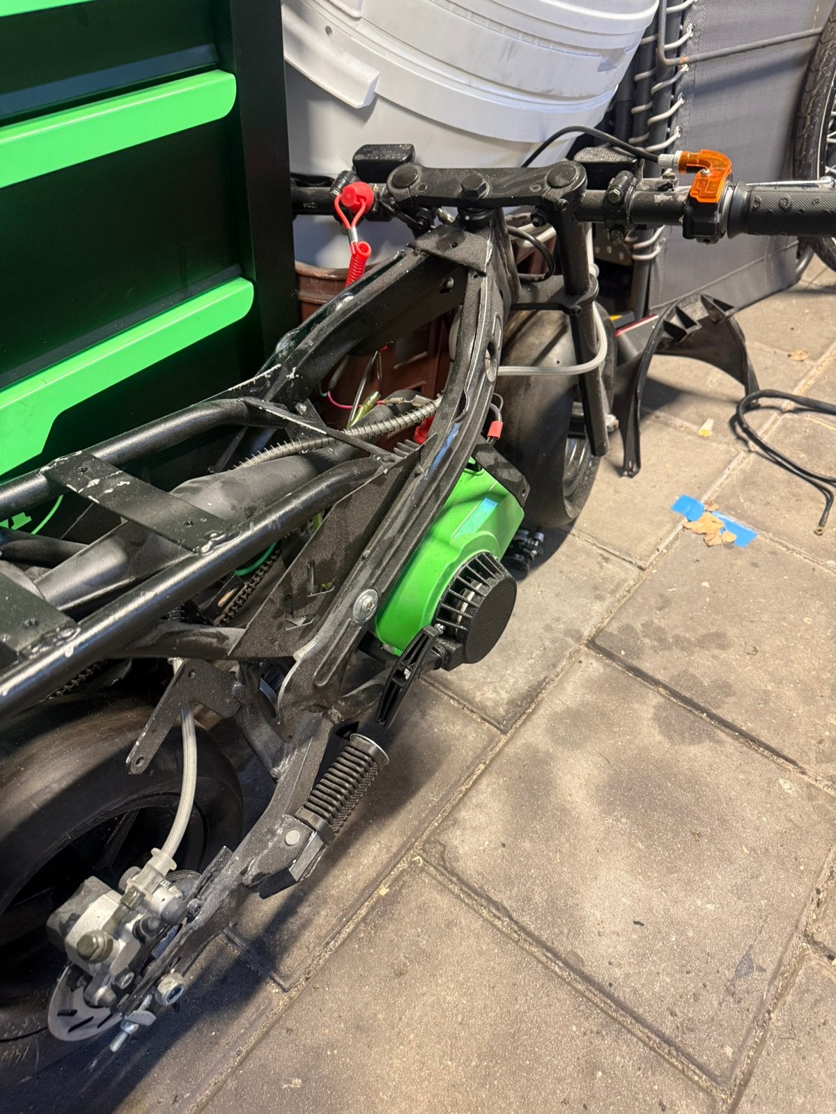 Minibike, Ophalen, Nieuw, Schijfrem, Overige typen