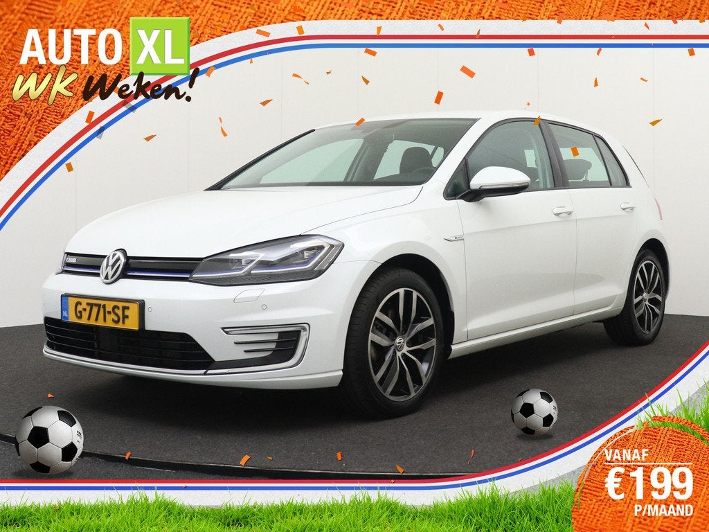 Volkswagen e-Golf E-DITION 92%SOH Warmtepomp Digi.Dashboard, Auto's, Volkswagen, Bedrijf, Te koop, Golf, ABS, Achteruitrijcamera