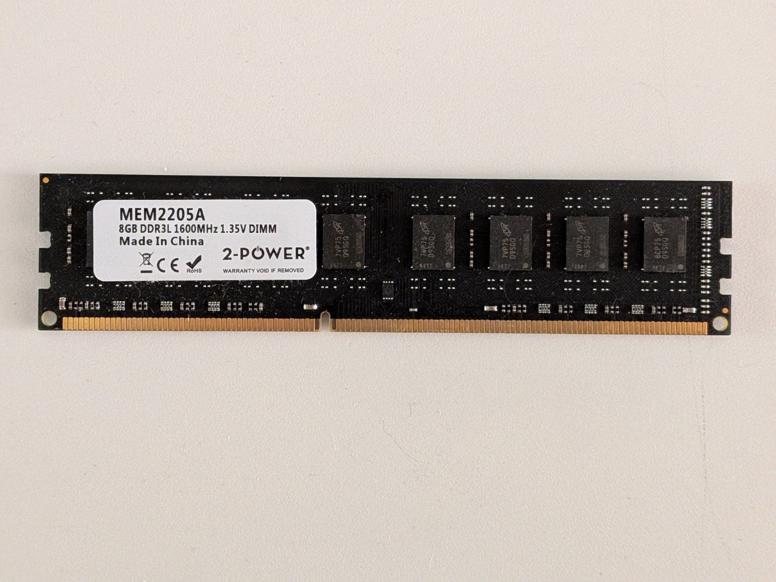 8GB DDR3L 1600MHz RAM Geheugenmodule, Computers en Software, RAM geheugen, Gebruikt, 8 GB, DDR3, Ophalen of Verzenden